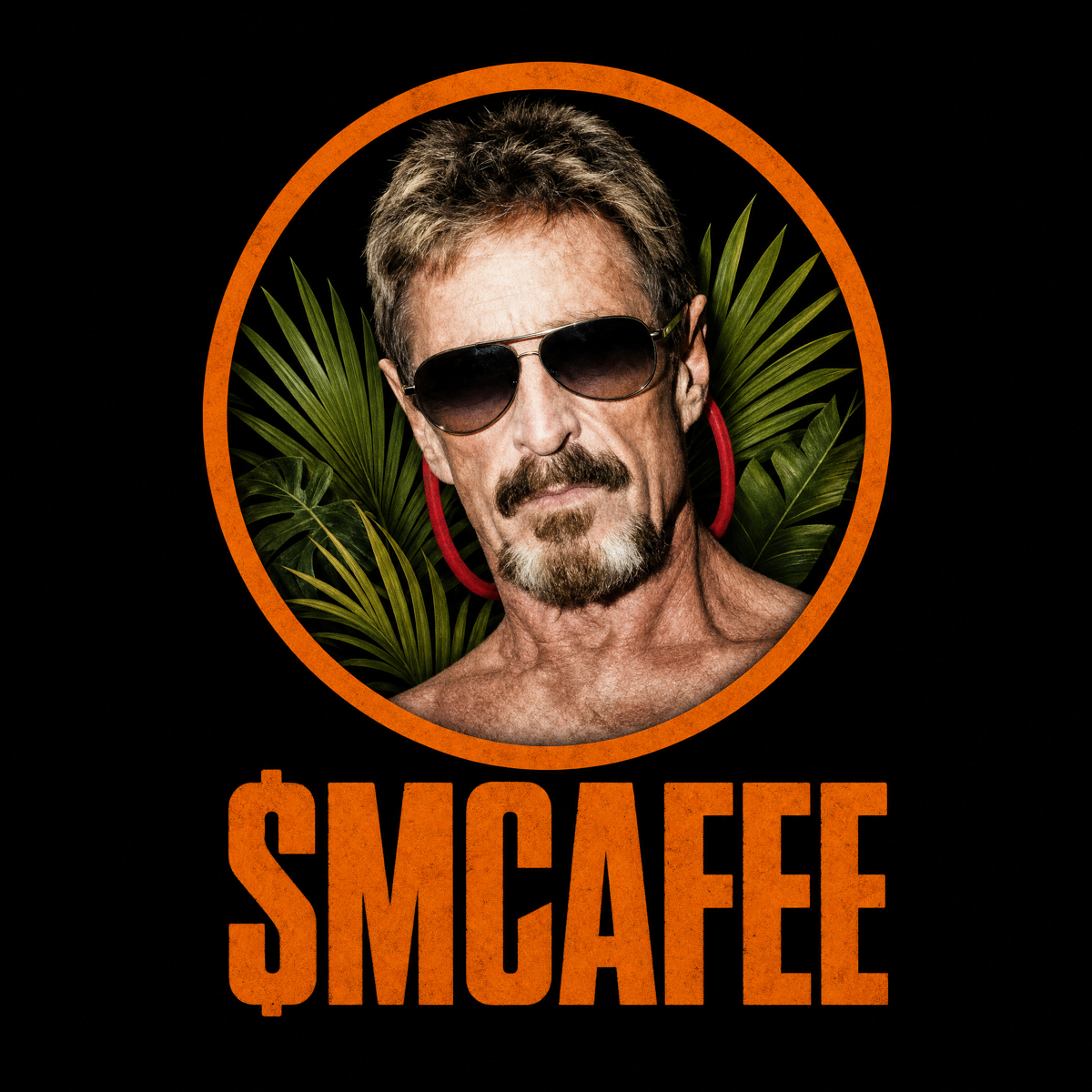 Circular $MCAFEE token logo